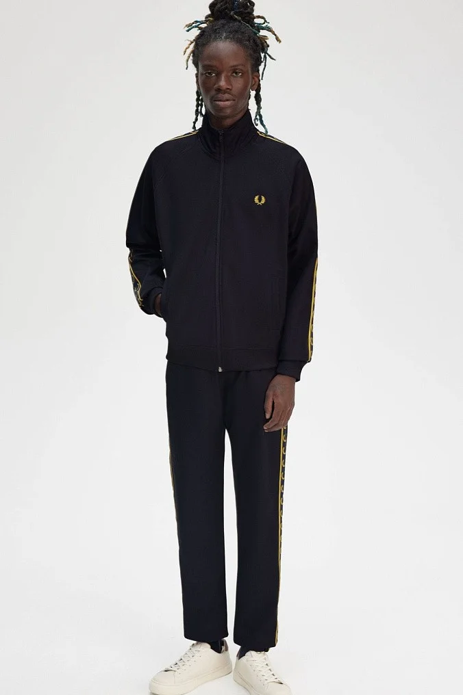 Олимпийка Fred Perry Contrast Tape Track Jacket