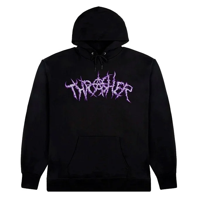 Толстовка Thrasher Thorns Hood Black