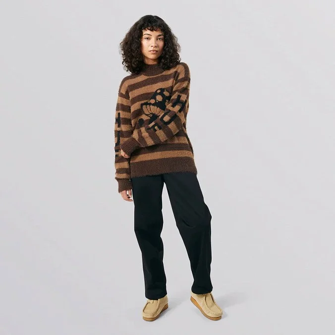 Свитер женский HUF Shroom Jacquard Knit Sweater