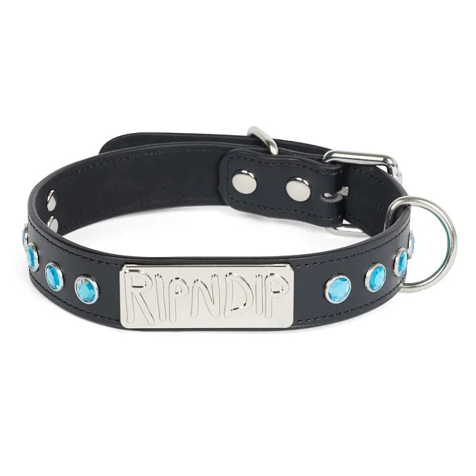 Ошейник RIPNDIP Lord Nermal Studded Pet Collar Black