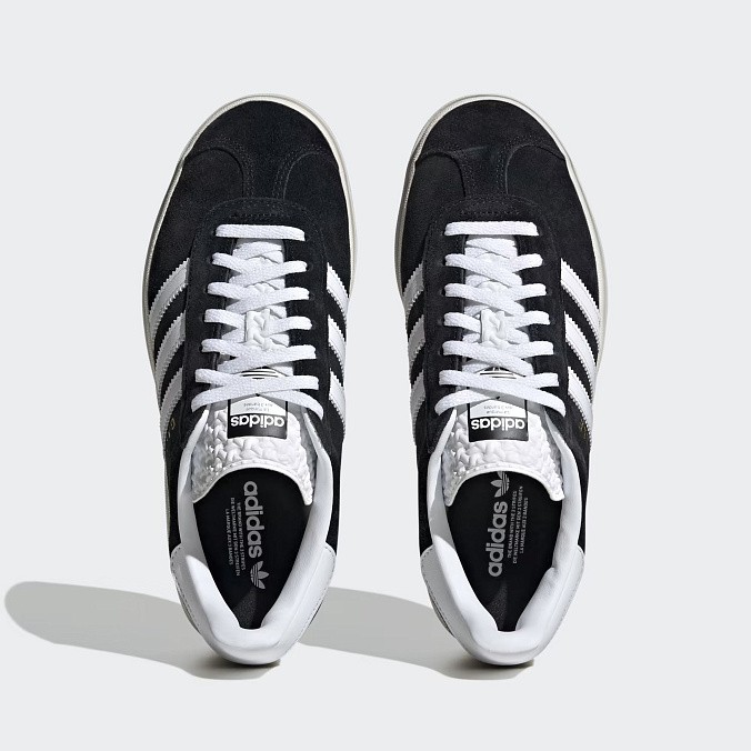 Кроссовки женские adidas Originals Gazelle Bold Core Black/Cloud White/Core White